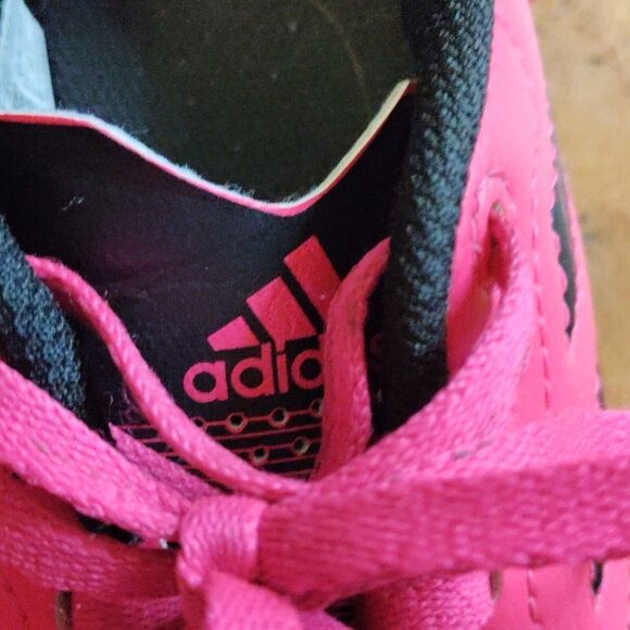 Adidas Pink Soccer Cleats Size 13.5 Spring Colorful Activewear - Picture 7 of 8
